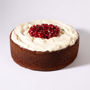 Pomegranate Crown Honey Cake