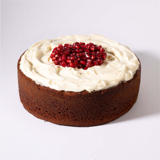 Pomegranate Crown Honey Cake