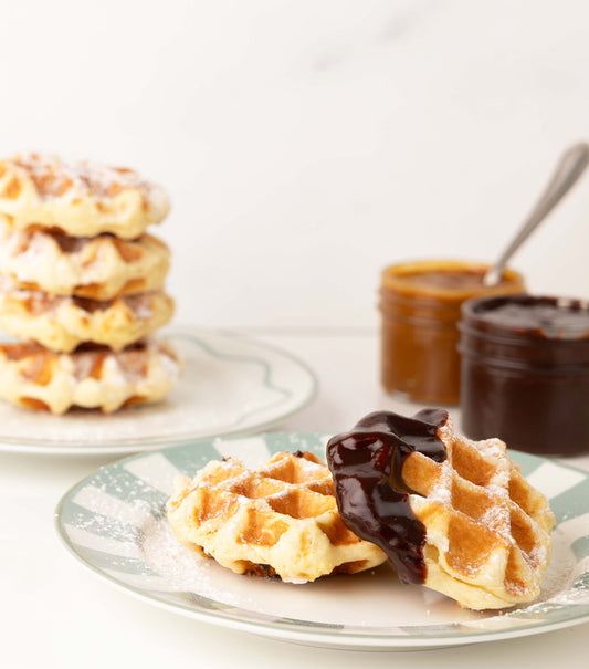 Authentic Belgian Waffle Platter