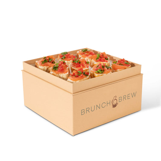 Lox Crostini Platter